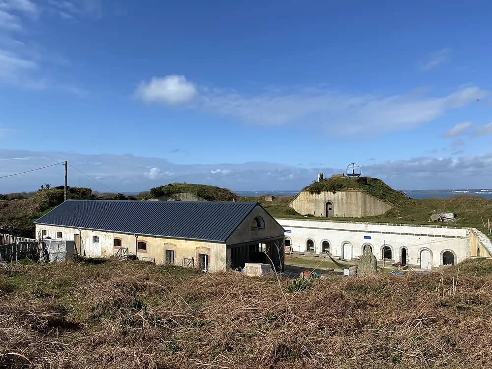 photo du fort grognon à groix